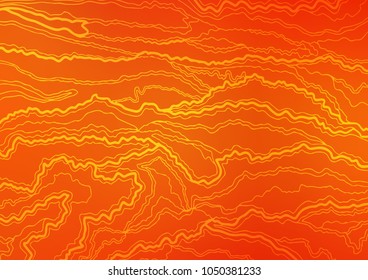 Light Orange vector natural abstract texture. A completely new color illustration in doodle style. Hand painted design for web, leaflet, textile.