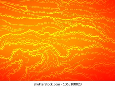 Light Orange vector natural abstract texture. A completely new color illustration in doodle style. The pattern can be used for coloring books and pages for kids.