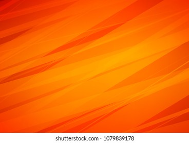 Light Orange vector natural abstract pattern. Blurred decorative design in Indian style with Zen tangles. A new texture for your design.