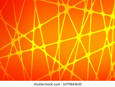 Light Orange vector natural abstract background. Doodles on blurred abstract background with gradient. The pattern can be used for wallpapers and coloring books.