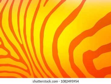 Light Orange vector natural abstract texture. A completely new color illustration in doodle style. Hand painted design for web, wrapping, wallpaper.