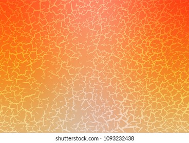Light Orange vector natural abstract pattern. Brand-new colored illustration in blurry style with doodles. The doodle design can be used for your web site.