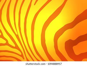 Light Orange vector natural abstract texture. Sketchy hand drawn doodles on blurred background. The pattern can be used for heads of websites and designs.