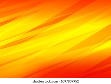Light Orange vector natural abstract texture. Doodles on blurred abstract background with gradient. Brand new style for your business design.