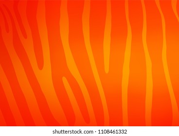 Light Orange vector natural abstract texture. Modern geometrical abstract illustration with doodles. The template can be used as a background for cell phones.