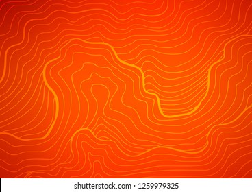 Light Orange vector natural abstract template. Creative illustration in blurred style with doodles and Zen tangles. The template can be used as a background for cell phones.