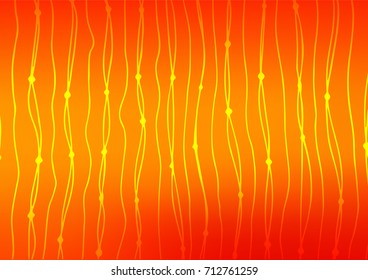Light Orange vector natural abstract background. Sketchy hand drawn doodles on blurred background. The doodle design can be used for your web site.