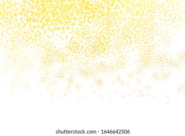 Arte natural vectorial claro con hojas. Ilustración creativa en estilo borroso con hojas. Diseño pintado a mano para web, folletos.