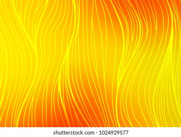 Light Orange vector natural elegant background. Creative illustration in blurred style with doodles and Zen tangles. Brand-new style for your business design.