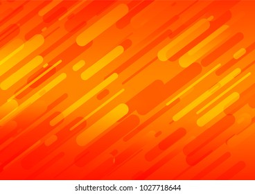 Light Orange vector natural elegant background. Doodles on blurred abstract background with gradient. The pattern can be used for coloring books and pages for kids.