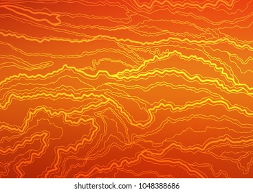 Light Orange vector natural elegant texture. Glitter abstract illustration with doodles and Zen tangles. The pattern can be used for heads of websites and designs.