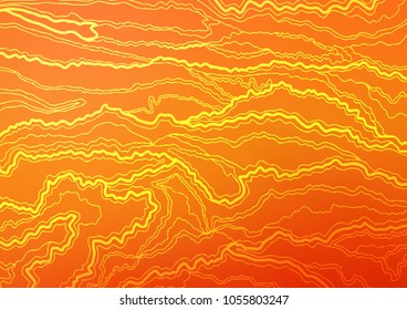 Light Orange vector natural elegant background. Colorful illustration in abstract style with doodles and Zen tangles. A new texture for your design.