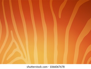 Light Orange vector natural elegant template. A completely new color illustration in doodle style. Hand painted design for web, leaflet, textile.