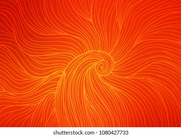 Light Orange vector natural elegant pattern. Ethnic elegant natural pattern with gradient. The best blurred design for your business.
