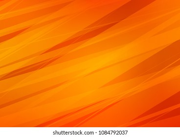 Light Orange vector natural elegant texture. Modern geometrical abstract illustration with doodles. Brand new style for your business design.