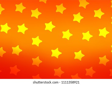 Light Orange vector natural elegant texture. A completely new color illustration in doodle style. The pattern can be used for heads of websites and designs.
