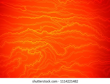Light Orange vector natural elegant texture. Decorative shining illustration with doodles on abstract template. The best blurred design for your business.