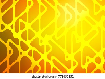 Light Orange vector natural elegant texture. An elegant bright illustration with lines in Natural style. Hand painted design for web, wrapping, wallpaper.