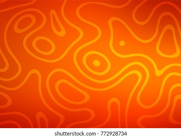Light Orange vector natural elegant texture. Glitter abstract illustration with doodles and Zen tangles. The completely new template can be used for your brand book.