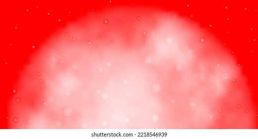 Light Orange vector pattern with abstract stars. Modern geometric abstract illustration with stars. Theme for cell phones.