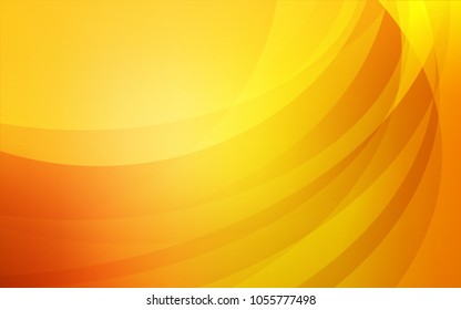 Light Orange vector pattern with bent lines. A completely new color illustration in marble style. Pattern for your business design.