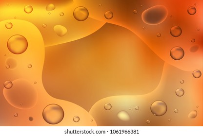 Light Orange vector pattern with bent ribbons. Modern gradient abstract illustration with bandy lines. Textured wave pattern for backgrounds.