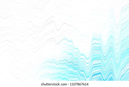 Light Orange vector pattern with bent lines. An elegant bright illustration with gradient. The elegant pattern for brand book.