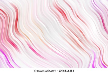 Light Orange vector pattern with bubble shapes. Geometric illustration in marble style with gradient.  Marble design for your web site.