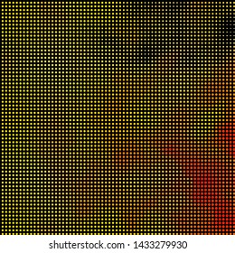 Light Orange vector pattern with circles. Abstract illustration with colorful spots in nature style. Pattern for business ads.