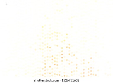 Light Orange vector pattern with curved lines. Creative illustration in halftone style with gradient. Elegant pattern for a brand book.