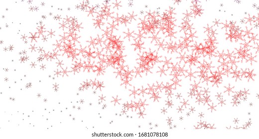 Light Orange vector pattern with curves. Illustration in halftone style with gradient curves. Pattern for websites, landing pages.
