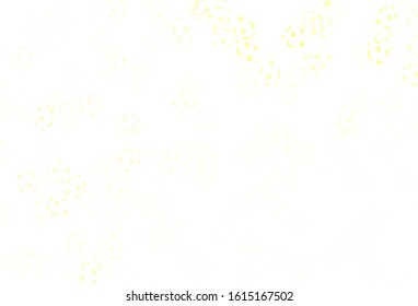 Light Orange vector pattern with Digit symbols. Colored mathematic signs with gradient on white background. Best design a poster, banner of a math college.