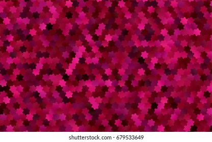 Light Orange vector pattern. Hexagonal template. Geometric sample. Repeating hexagon shapes. Brand-New texture for your design. Pattern can be used for background