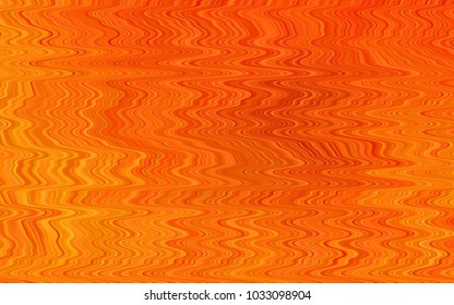 Light Orange vector pattern with lamp shapes. Geometric illustration in marble style with gradient.  A completely new template for your business design.