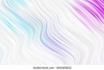 Light Orange vector pattern with lamp shapes. Colorful illustration in abstract marble style with gradient. New composition for your brand book.