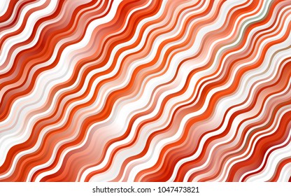 Light Orange vector pattern with lamp shapes. Brand-new colored illustration in marble style with gradient. The template for cell phone backgrounds.
