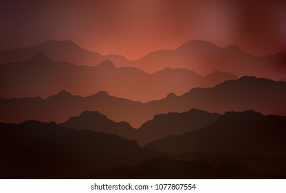 Light Orange vector pattern with lamp shapes. A completely new color illustration in mountain style. A completely new template for your business design.
