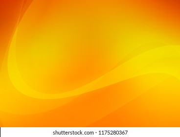 Light Orange vector pattern with lamp shapes. Creative illustration in halftone marble style with gradient. New composition for your brand book.