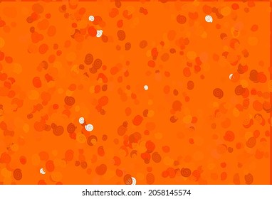 Light Orange vector pattern with lamp shapes. Geometric illustration in marble style with gradient.  Marble design for your web site.