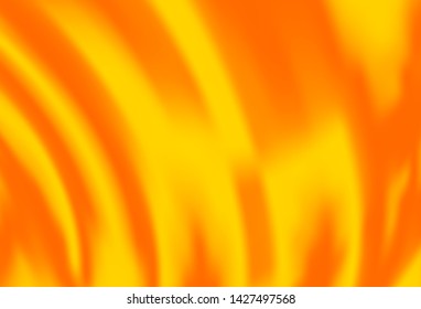 Light Orange vector pattern with lava shapes. Creative illustration in halftone marble style with gradient. Brand new design for your ads, poster, banner.