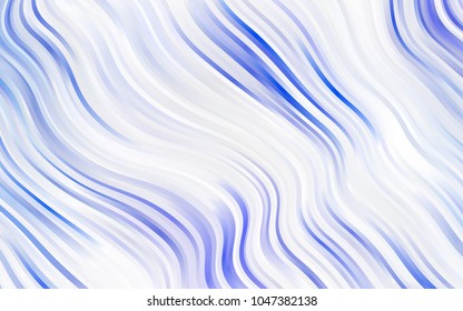 Light Orange vector pattern with lines, ovals. Creative geometric illustration in marble style with gradient. Pattern for your business design.