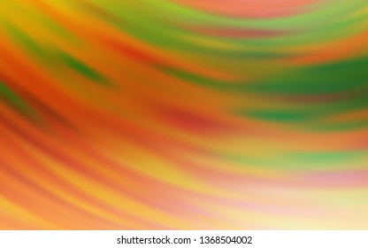 Light Orange vector pattern with lines. Modern gradient abstract illustration with bandy lines. A new texture for your  ad, booklets, leaflets.