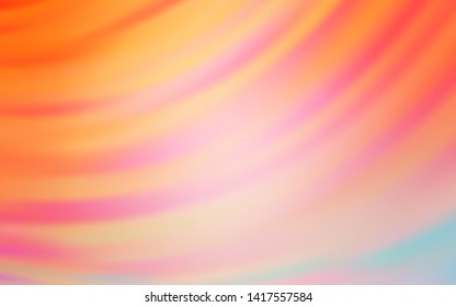 Light Orange vector pattern with lines. Colorful illustration in simple style with gradient. A new texture for your  ad, booklets, leaflets.