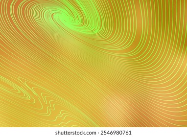 Light Orange vector pattern with lines. A circumflex abstract illustration with gradient. Business design for posters, banners.