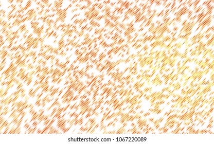 Light Orange vector pattern with narrow lines. Modern geometrical abstract illustration with staves. The pattern can be used for busines ad, booklets, leaflets