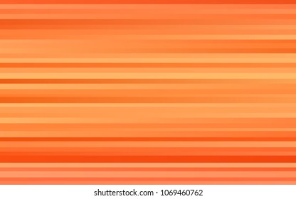 Light Orange vector pattern with narrow lines. Shining colored illustration with narrow lines. The pattern can be used as ads, poster, banner for commercial.