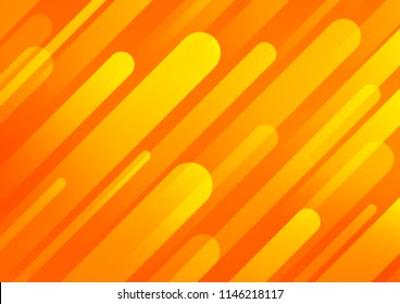 Light Orange vector pattern with narrow lines. Modern geometrical abstract illustration with staves. The pattern can be used for websites.