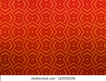 Light Orange vector pattern with narrow lines. Lines on blurred abstract background with gradient. Smart design for your business advert.