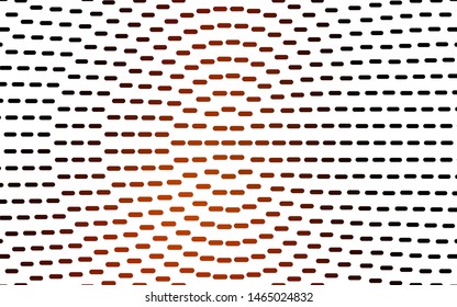 Light Orange vector pattern with narrow lines. Modern geometrical abstract illustration with staves. Best design for your ad, poster, banner.
