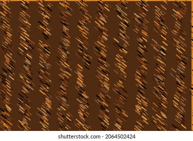 Light Orange vector pattern with narrow lines. Shining colored illustration with narrow lines. Pattern for business booklets, leaflets.